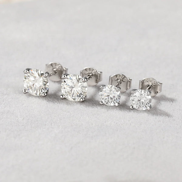 Moissanite Studded Earrings