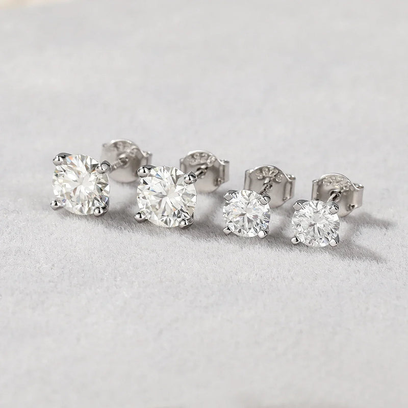 Moissanite Studded Earrings