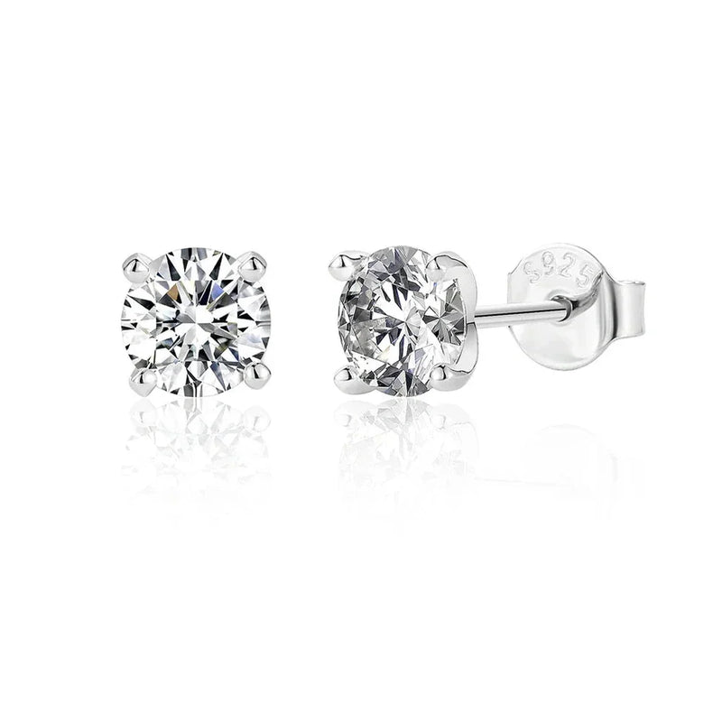 Moissanite Studded Earrings