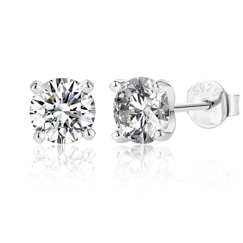 Moissanite Studded Earrings