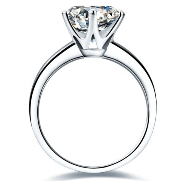 Moissanite 1ct Solitaire Ring