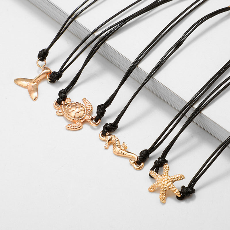 Seahorse/Turtle/Starfish/FishTail Bracelet Set