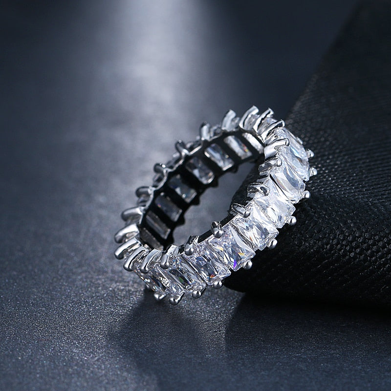 Crystal Band Ring