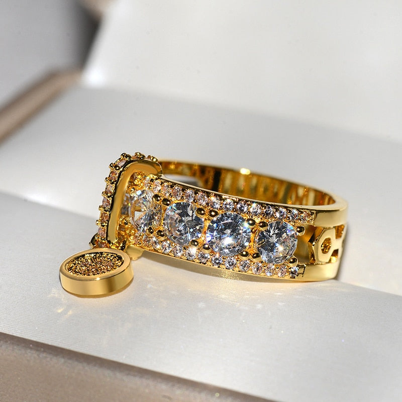 Cluster Band Ring