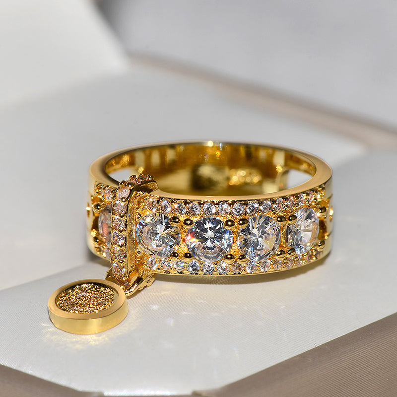 Cluster Band Ring